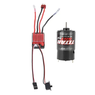 Obrázek produktu pro 550 kartáčovaný motor,60A kartáčovaný ESC,550 55T kartáčovaný motor,550 55T kartáčovaný motor s 60A kartáčovaným ESC,55T 550 kartáčovaný motor a 60A ESC,Kartáčovaný motor ESC Combo