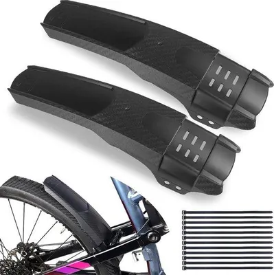 Produktbild von Famanu Schutzblechset für MTB - Vorder- und Hinterrad - Schnellverschluss - 20-29 Zoll Fahrräder