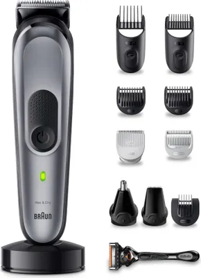 Produktbild von BRAUN All-In-One Styling Set MGK7440 11-in-1 Bartschneider, Farbe:Braun