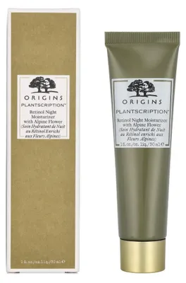 Produktbild von With Alpine Flower Origins Plantscription Retinol Night Moisturizer