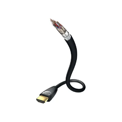 Produktbild von Inakustik 00324507, 0,75 m, HDMI Typ A (Standard), HDMI Typ A (Standard), 3D, 18,2 Gbit/s, Schwarz