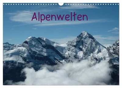 Produktbild von Alpenwelten (Wandkalender 2027 DIN A3 quer), CALVENDO Monatskalender