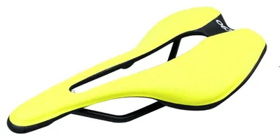 Image de Selle de vélo ergonomique avec zone de soulagement centrale et coussin respirant