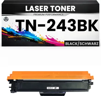 Produktbild von Toner TN-243BK hochwertige Brother alternative Schwarz TN243BK  für DCP-L3510CDW/3517CDW/3550CDW HL-L3210cw/3230CDW/3270cdw