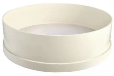 Image de Tamis circulaire à mailles fines - ø 30 cm - couleur blanche