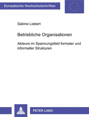 Produktbild von Betriebliche Organisationen