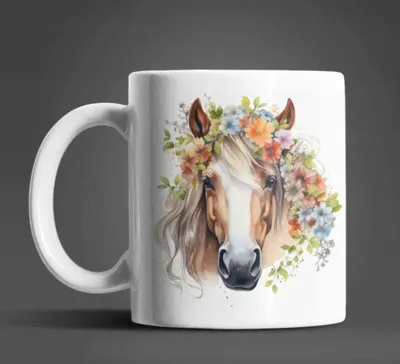 Produktbild von Süße Pferde Kaffeetasse Teetasse Tasse Geschenkidee – Pferd-03