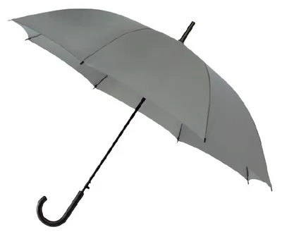 Produktbild von Regenschirm automatisch 103 cm Polyestergrau