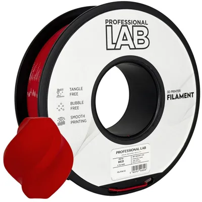 Zdjęcie produktu dla Filament Prof. Lab Pet-G 1.75Mm 1Kg Czerwony | Red