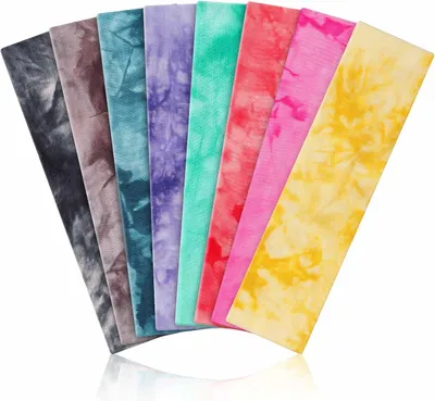 Imagen del producto de Diadema deportiva elástica, negra, unisex, transpirable, ideal para deportes y yoga