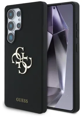 Immagine prodotto di Etui Guess Silicone Big 4G Logo Bottom Script Samsung Galaxy S25 Ultra Czarny