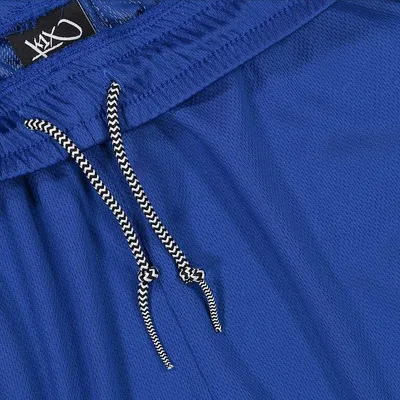 Produktbild von K1X Basic Micromesh Basketball Shorts mit Taschen, Farbe:Blau, Kleidergröße:L