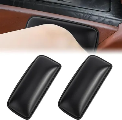 Produktbild von Autokniekissen 2 Stücke, Leder, selbstklebend, Universalkonsole, für Auto