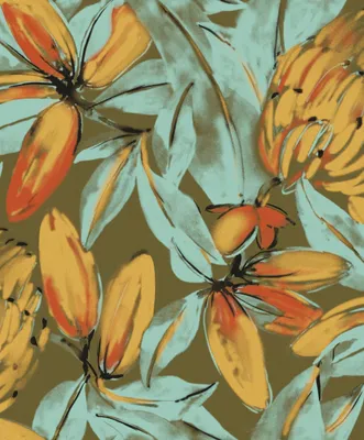 Obrázok produktu pre Khroma by Masureel Tapeta Nature orange - 630573 - 53 cm x 10,05 m