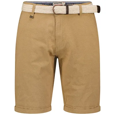Produktbild von Geographical Norway Cargoshorts Herren kurze Hose parachute  Mastic  cargo shorts Mit Gürtel