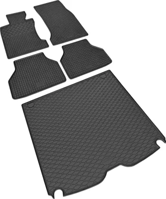Produktbild von Passgenaue Gummifußmatten und Laderaumwanne von Z4L passend BMW 5 Touring E60/61 ab 2004 bis 2010
