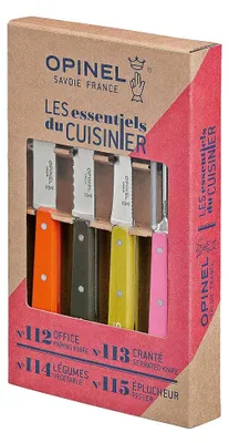 Imagen del producto de Set de cuchillos de cocina Opinel, de 4 piezas