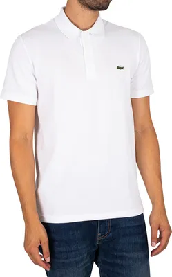 Produktbild von Lacoste Logo-Polo-Shirt, Weiß S