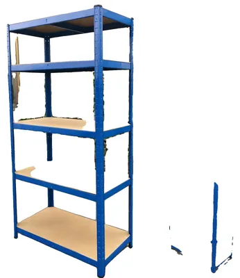 Image de Étagère, structure métallique robuste, montage facile, 180 cm x 90 cm x 40 cm