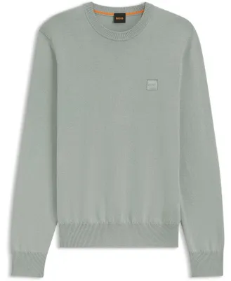 Image de Boss - Pull « Kanovano » pour homme, col rond GT17821 (M) (vert)
