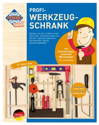 Image de Armoire à outils en bois 21 pcs. 412