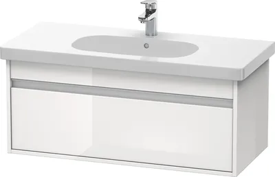 Zdjęcie produktu dla Duravit szafka podumywalkowa KETHO 455 x 1000 x 410 mm biały wysoki połysk