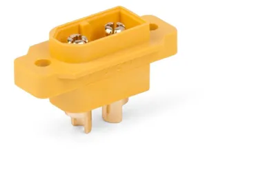 Imagen del producto de Conector XT60 con soporte, tipo macho, 2 unidades