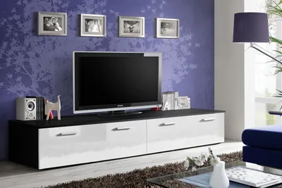 Image de Meuble TV DAN – noir / blanc