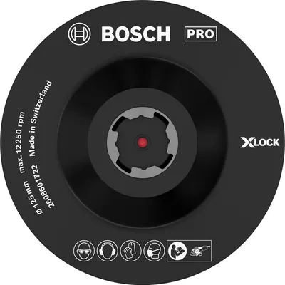 Immagine prodotto di PRO platorello X-Lock, 125 mm, chiusura a velcro
