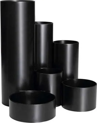 Produktbild von MAUL Stifteköcher MAULtubo Kunststoff 15.3 x 15.2 x 12.6 cm schwarz