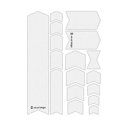 Obrázek produktu pro Riesel Design® Ochranná fólie na rám jízdního kola rám:guard Stylová ochranná fólie na jízdní kolo
