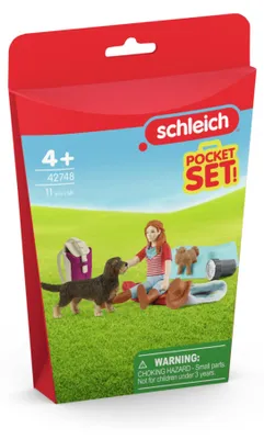 Produktbild von schleich HORSE CLUB Übernachtung mit Hannah, Tier, Horses, Pocket Sets, 5 Jahr(e), Mehrfarbig