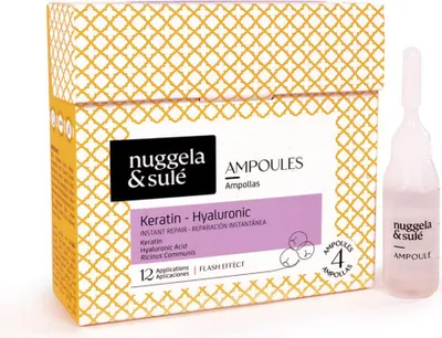 Produktbild von KERATIN HYALURONIC Haarampullen 4 Einheiten
