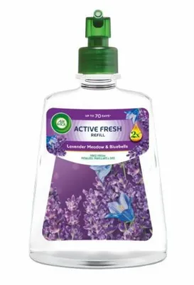 Produktbild von Air Wick Active Fresh Lavendelfeld und Glockenblume Nachfüllpackung für automatische Lufterfrischer 228ml