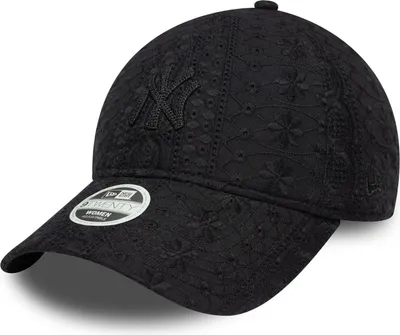 Produktbild von New Era Women MLB 9TWENTY Cap New York Yankees Broderie black