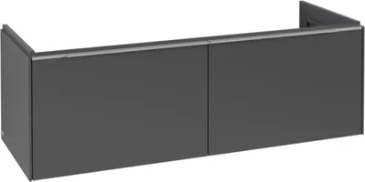 Produktbild von Villeroy & Boch Subway 3.0 Waschbeckenunterschrank, 2 Auszüge, 1272x429x478mm, C56700VR