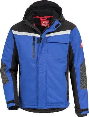 Produktbild von NITRAS Winter Softshelljacke gefüttert Gr. XS blau