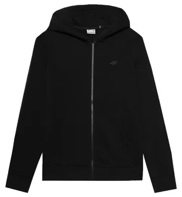 Produktbild von 4F - "4FWSS24TSWSF0956" Hoodie mit durchgehendem Reißverschluss für Damen MR1280 (S) (Schwarz)