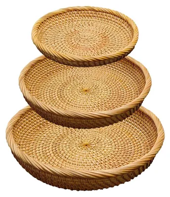 Obrázok produktu pre Prírodné ratanové kľúčové boxy a dekoratívne koše