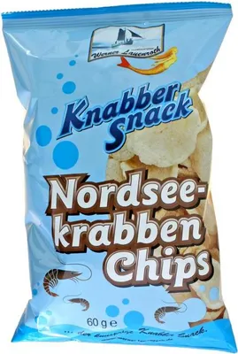 Produktbild von Werner Lauenroth Nordseekrabben Chips 60g