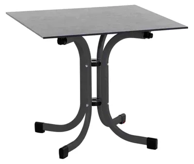 Produktbild von Klapptisch Sola 80x80cm anthrazit