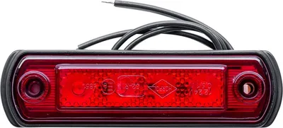 Produktbild von Matel Service Rot LED Umrissleuchte, Begrenzungsleuchte, Positionsleuchte für LKW PKW Anhänger, Trailer, Wohnwagen usw.