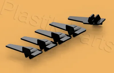Image de 5 inserts en plastique Hofmann 1200 1250 2200 3200 Démonte-pneus