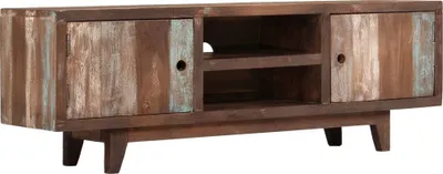 Produktbild von The Living Store TV-Schrank Akazienholz Massiv Vintage 118 x 30 x 40 cm