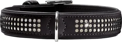 Produktbild von Hunter Halsband Softie Triluxe schwarz, Größe: 50 cm