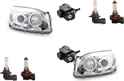Produktbild von Scheinwerfer passend für Toyota Rav4 XA3 05-08 + HHB3 Links Rechts m. Stellmotor 8117042311 8117042310 8113042311 8113042310 8566152010 26056AX Johns