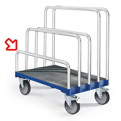 Produktbild von Protaurus Bügel für Basiswagen R600 Plattenwagen 300 mm hoch 1500x700mm