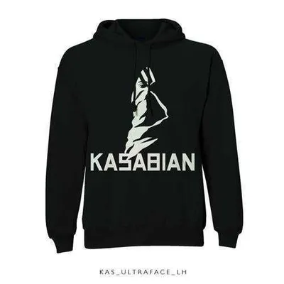Produktbild von Kasabian Uni Pullover Hoodie: Ultra Face