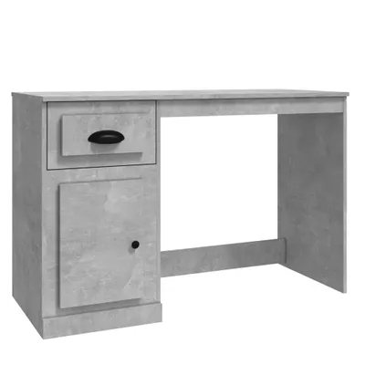 Zdjęcie produktu dla Biurko Z Szufladą, Szarość Betonu, 115X50X75 Cm Lumarko!
