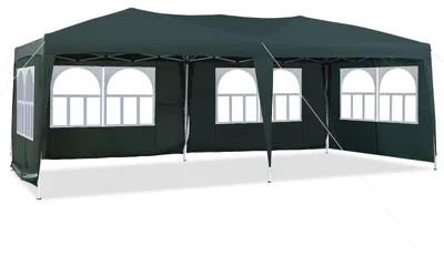 Produktbild von Partyzeltt – Gartenpavillon – Festzelt – Gartenzelt – Überdachung – 3 x 6 Meter – Wasserdicht mit UV-Schutz